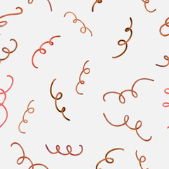 Confetti party element seamless pattern background design.