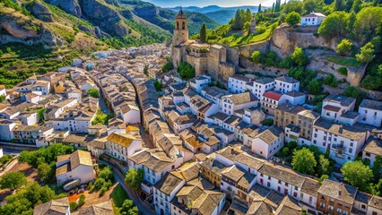 Fototapeta premium Enchanting landscapes and charming streets of Cazorla