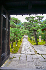 圓光寺の参道