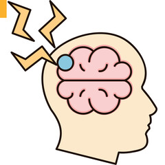 Brain Damage Sticker