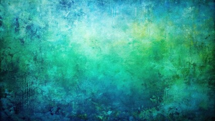 Fototapeta premium extreme close-up abstract background textured grungy blue and green grunge