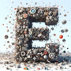 Obraz premium 알파벳 