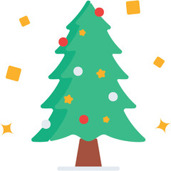 Christmas Tree Illustration