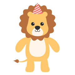 Fototapeta premium Lion Birthday Animal