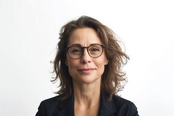 Obraz premium portrait of a woman with glasses