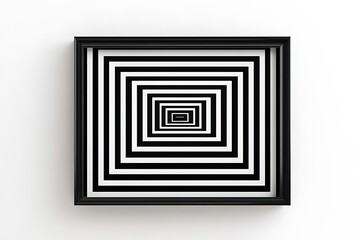 black and white frame