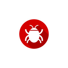 Bug sign icon. Virus symbol 