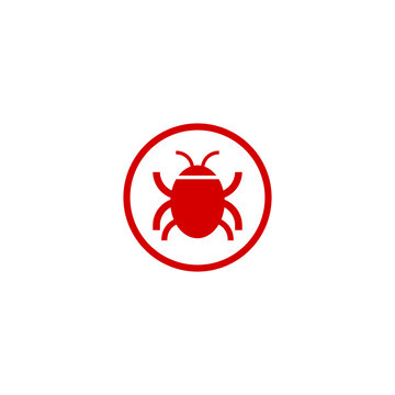 Bug sign icon. Virus symbol 