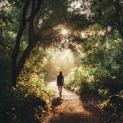 Solitude in Nature: A Peaceful Walk