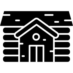 Log House Icon