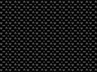 Black metal texture steel background. Perforated metal sheet.