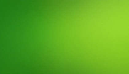 Fototapeta premium Noisy grain texture effect green and lime color gradient banner background. green grain texture background