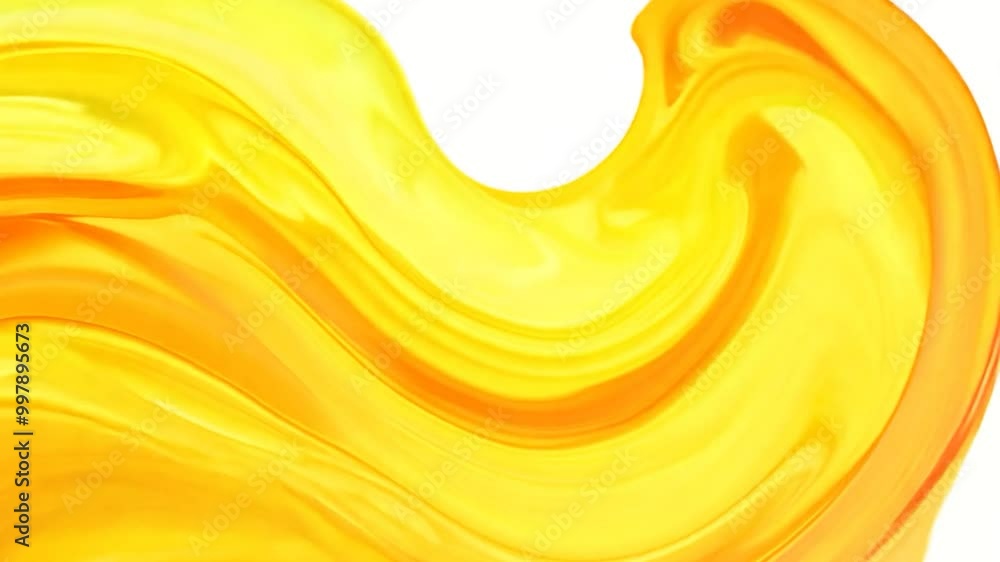 Poster colorful liquid is expanding and filling the frame. this abstract animation is loopable and can be u