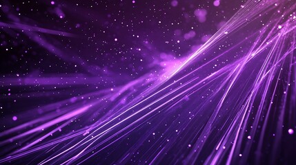 Abstract Purple Waves