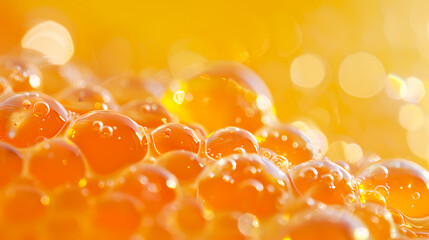 close up of caviar