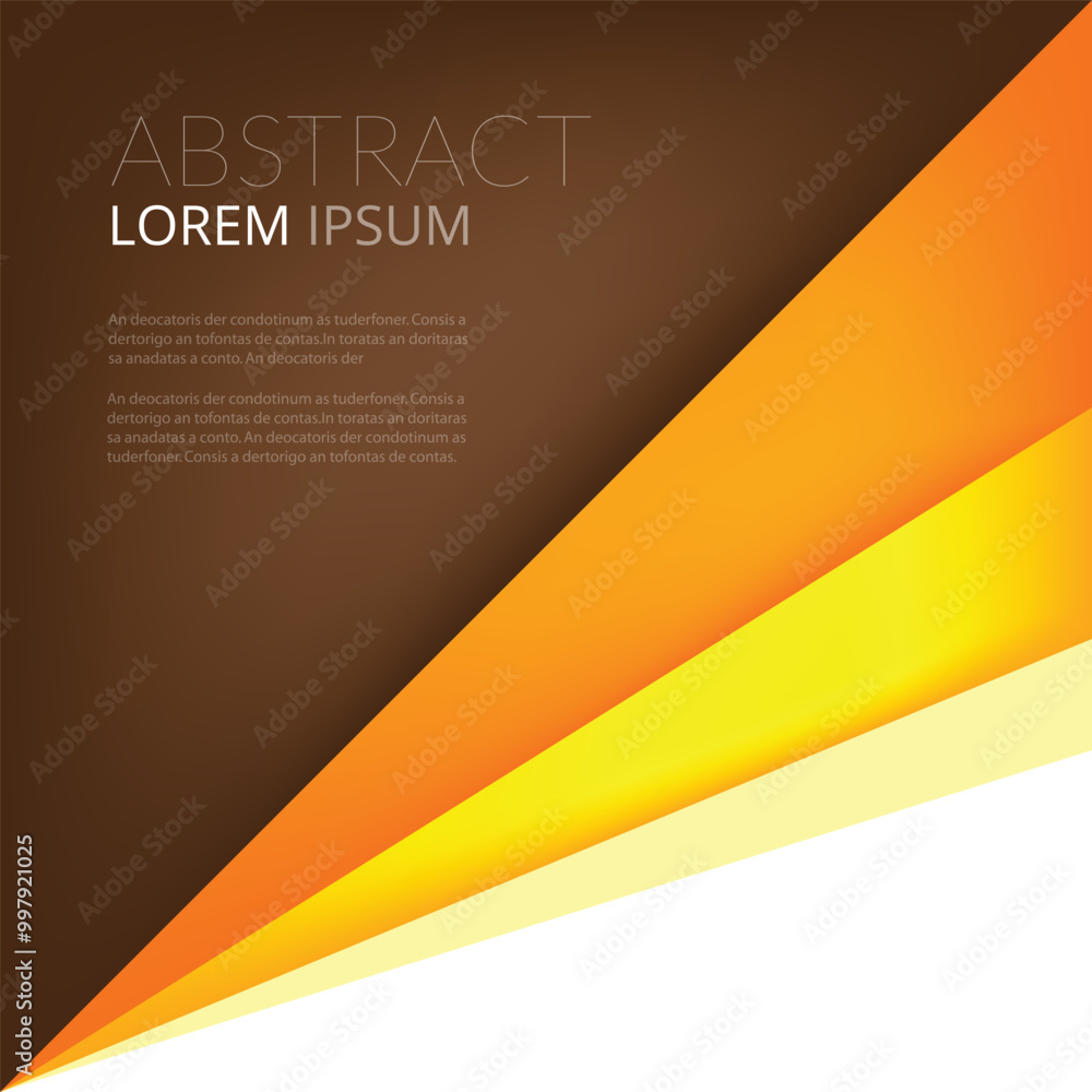 Aufkleber graphic geometric triangle overlap vector layer background for text and message design
