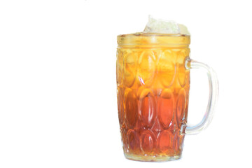 sweet iced tea served in a glass