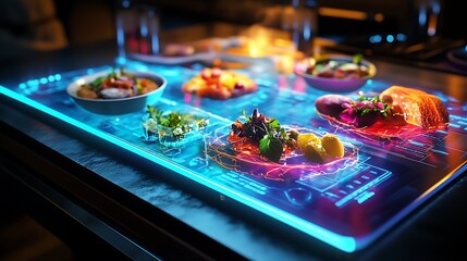 Futuristic Dinner Table