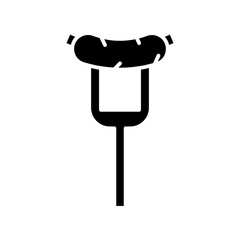 sausage glyph icon