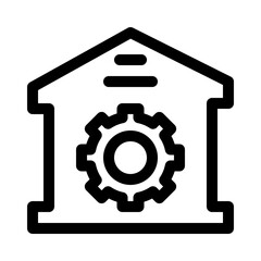 Inventory Management line icon