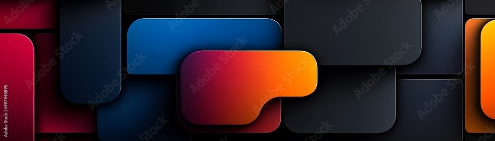 Poster abstract geometric pattern: a modern and dynamic background image featuring a captivating interplay 
