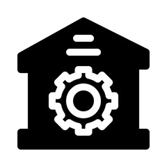 Inventory Management glyph icon
