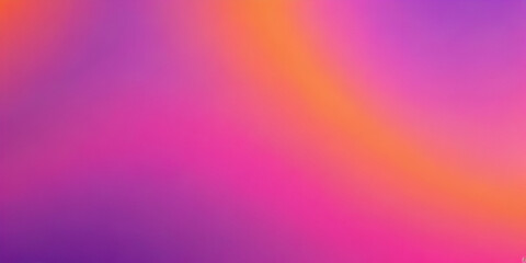Vibrant gradient background transitioning from orange to pink to purple