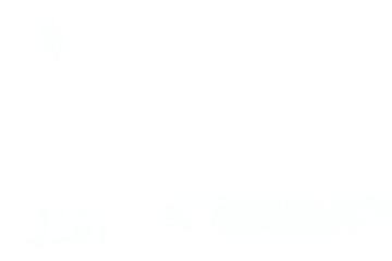 White cloud isolate on transparent background