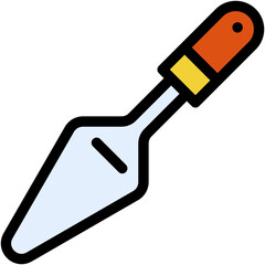 Vector Icon Pastry Spatula, Baker, Kitchen, Bakery, Tool