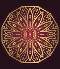 Color Mandala design