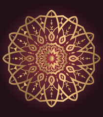 Color Mandala design