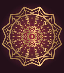 Color Mandala design