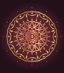 Color Mandala design