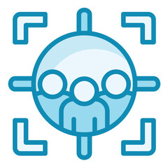 Obraz premium Customer Focus Icon