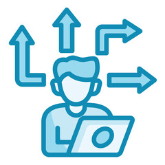 Obraz premium Flexibility Icon