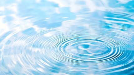 Abstract Blue Water Ripples