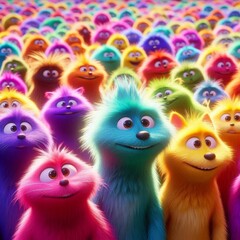 background with toys