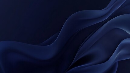 Obraz premium Abstract navy blue banner with a modern gradient design