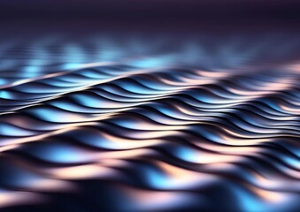 Snake Scales Jet Black Color Wavy Realistic Shiny Clean and Detail Texture
