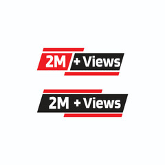 2M View icon Fully Editable Vector