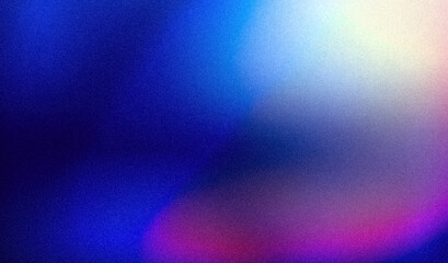 Grainy textured abstract background with colorful wavy light leaks