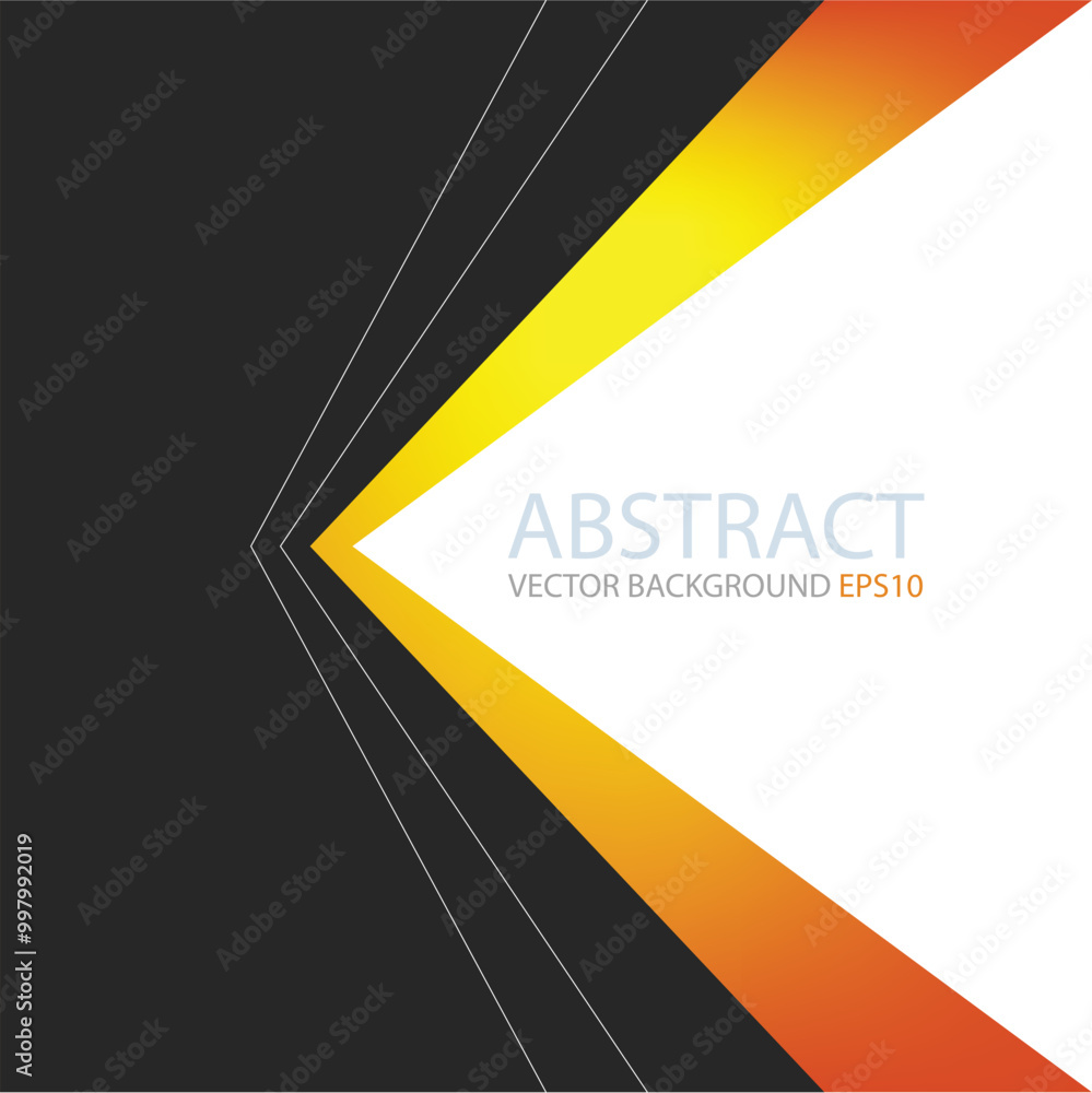 Poster graphic geometric triangle overlap vector layer background for text and message design
