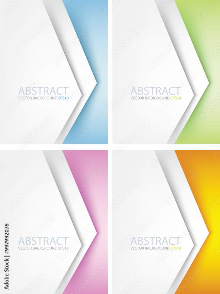 Poster header flyer business brochure vector graphic with space for text and message design