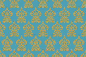 Motifs African boho paisley Floral embroidery Ikat pattern border. Ethnic ikat floral Ethnic Indian Pattern Ikat pattern Ethnic Pattern.Border indian floral Aztec embroidery border seamless patterns.
