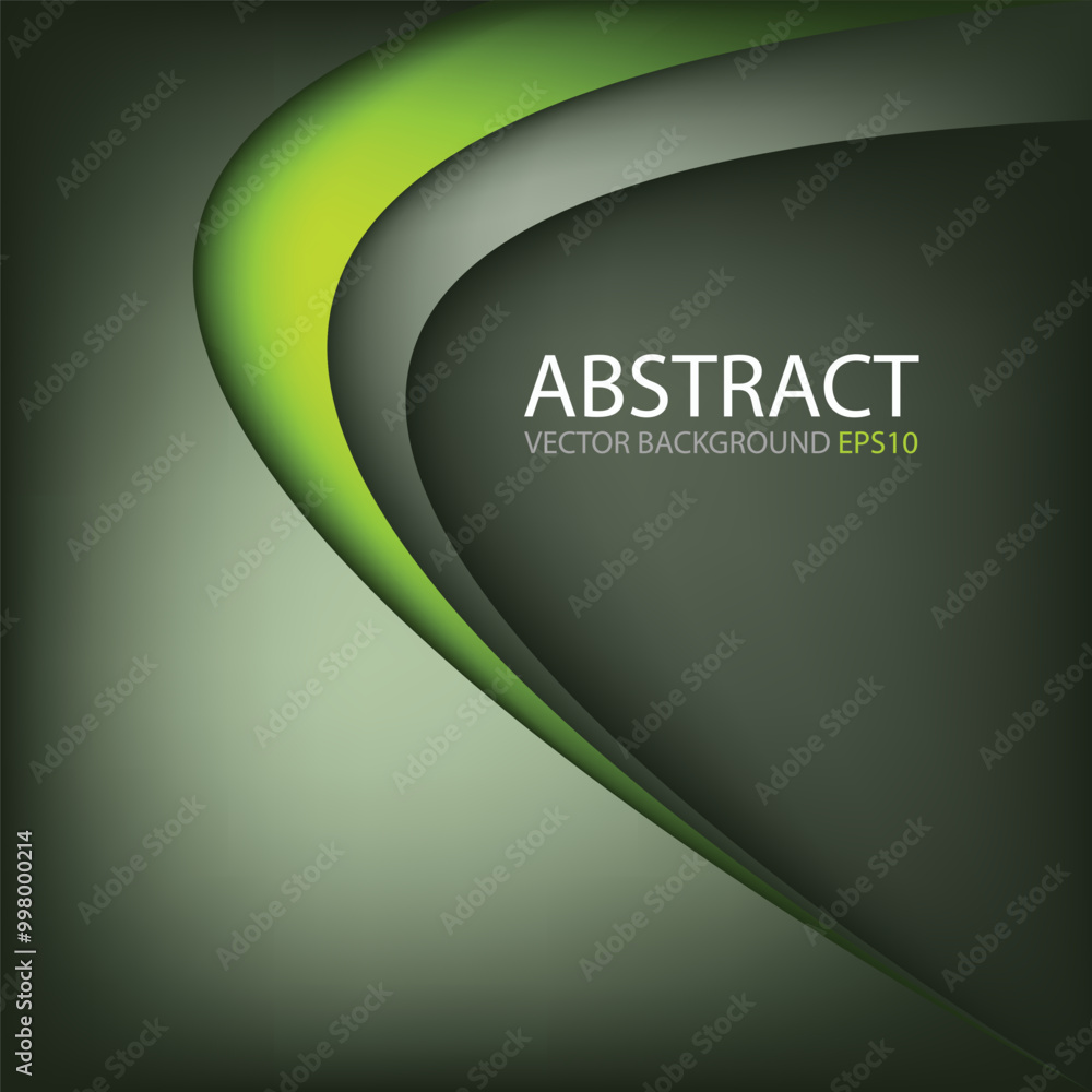 Poster graphic vector curve line overlap background for text and message design