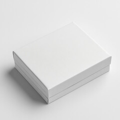 Fototapeta premium Mockup box on white background.
