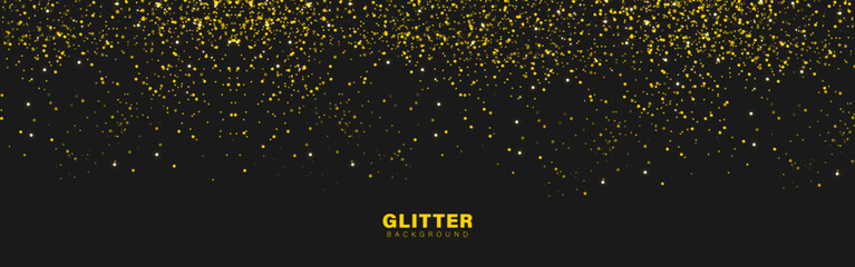 Vector illustration of glitter effect background