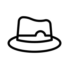 hat line icon