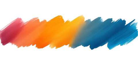 Vibrant watercolor strokes blend seamlessly, showcasing spectrum of colors from red to blue, evoking creativity and artistic expression
