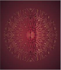 Color Mandala design